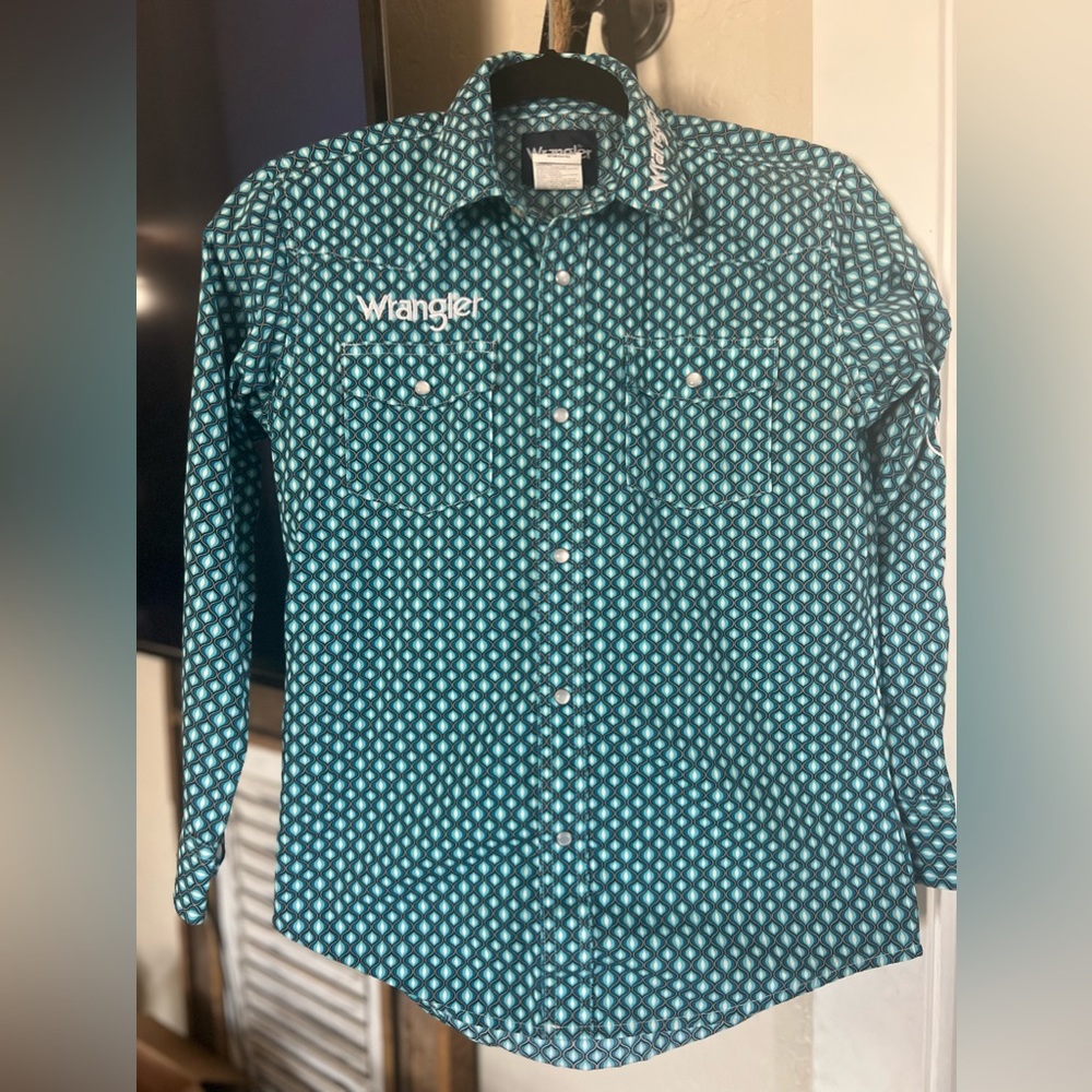 Wrangler Boys Large Snap Front Shirt